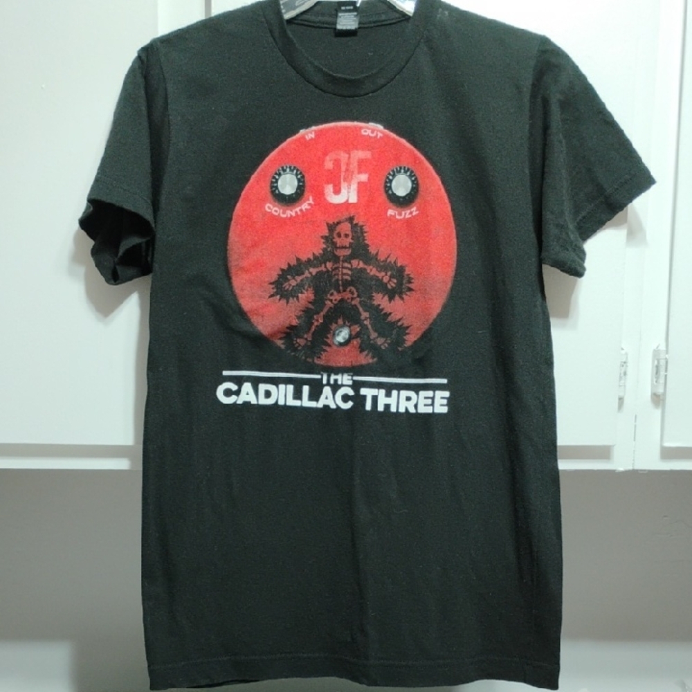 (#01) The Cadillac Three Band Tultex Country Fuzz 2019 Tour Tee